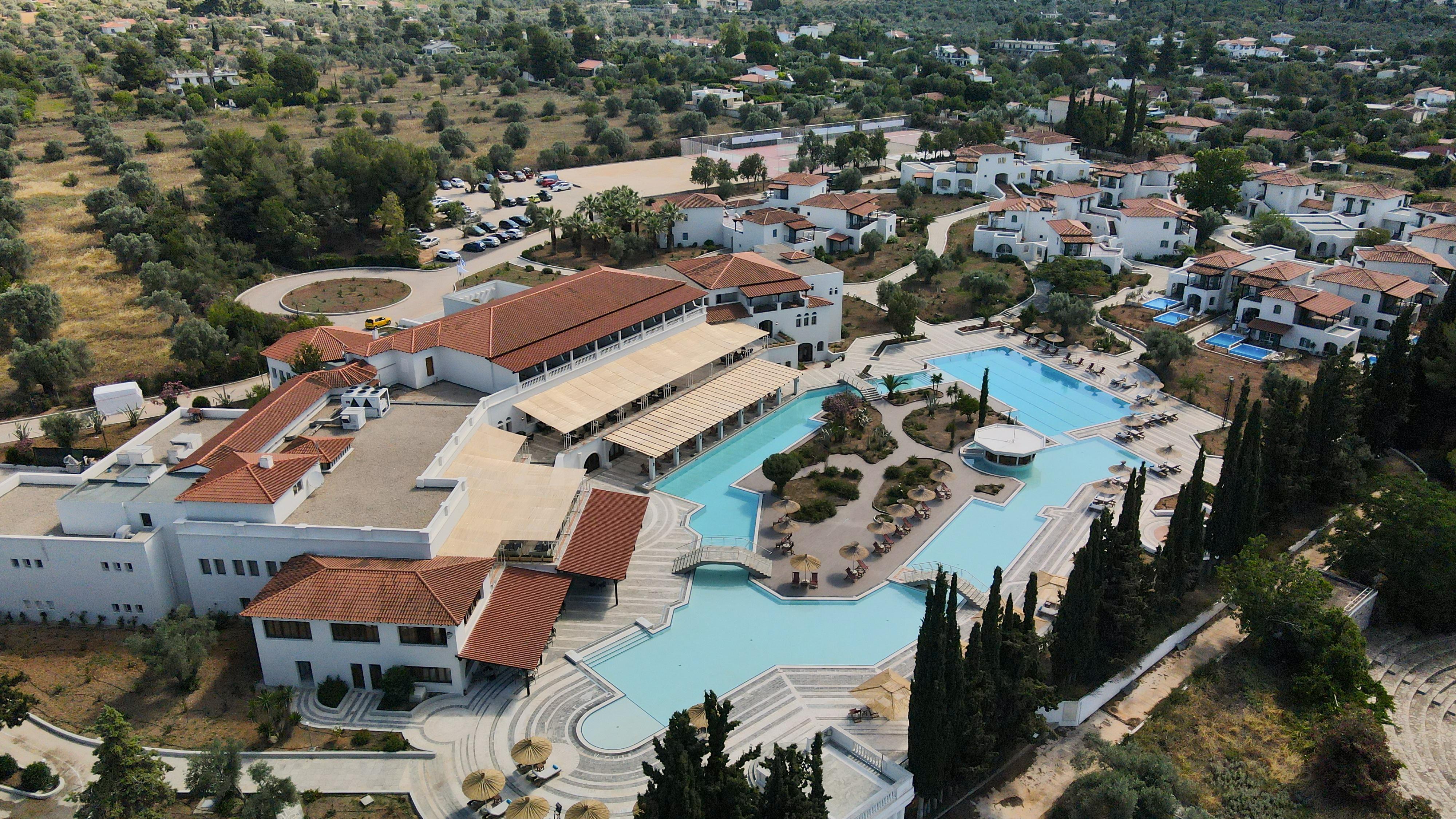 Eretria Hotel & Spa Resort Exteriör bild